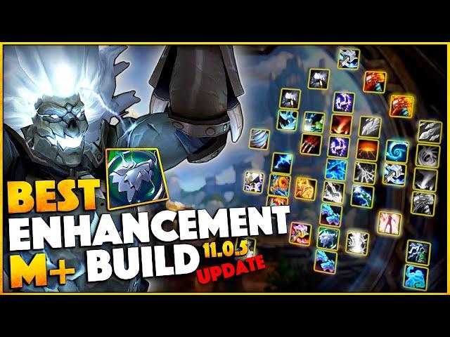 Enhancement - Best M+ Build & How to Play it UPDATED | The War Within 11.0.5