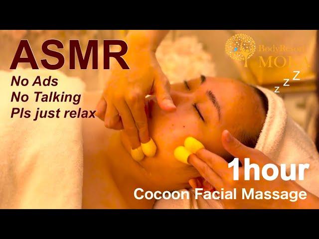 [ASMR No Ads] Silk Cocoon Facial Massage