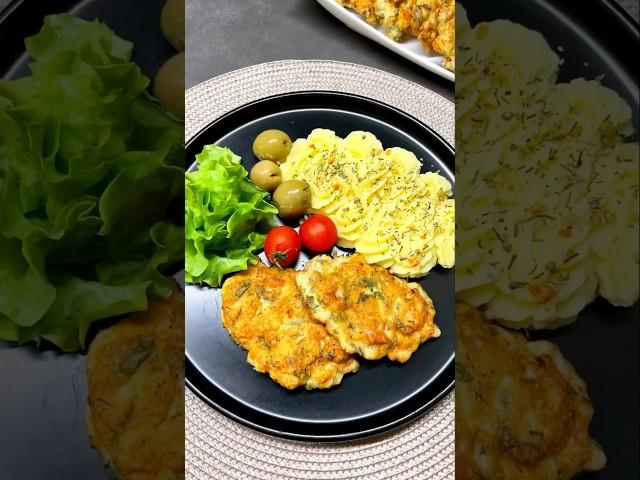 Куриные котлеты рубленые #видеорецепт #котлеты #куриныекотлеты