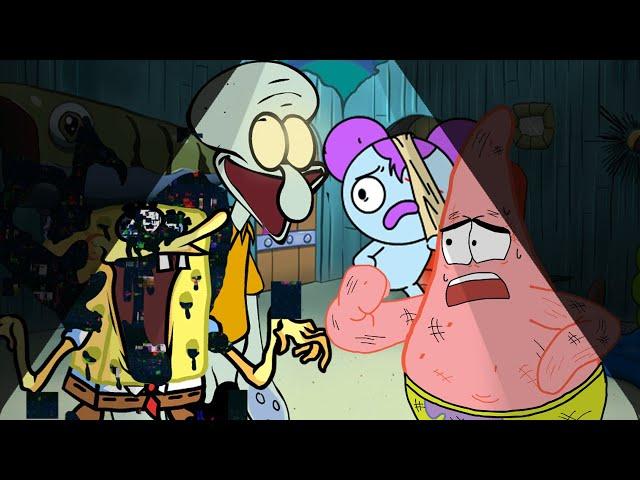 Suffering Siblings But SpongeBob Squidward & Patrick Sing It (FNF Pibby Apocalypse) - [UTAU Cover]