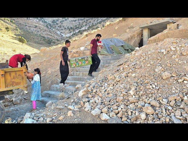 in nomadic drama, tough decision of engineer for nomadic family to return to cave for living