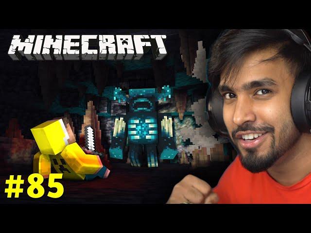 EPIC FIGHT WITH WARDEN | MINECRAFT GAMEPLAY #85