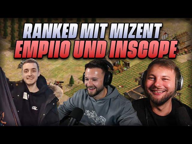 RANKED mit Inscope, Empiio und Mizent | AoE 2