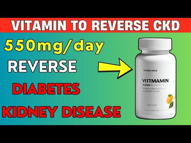 This Secret Vitamin to STOPS Diabetes and Reversed Kidney Disease | PureNutrition