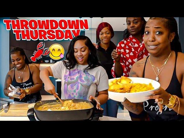 ThrowDown Thursday Feat Jaliyah & Crawfish Dip(She opens up about how she feels)