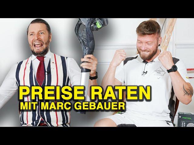 Werkzeugpreise raten mit Marc Gebauer