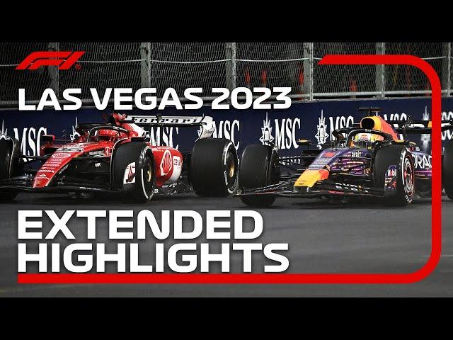 Extended Race Highlights | 2023 Las Vegas Grand Prix