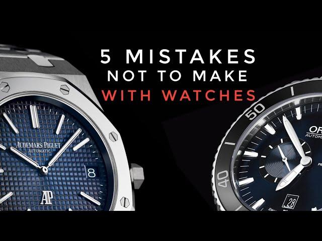 Watch Chronicler Unscripted #14: 5 Mistakes Not to Make with Watches (and My Personal Mistakes)