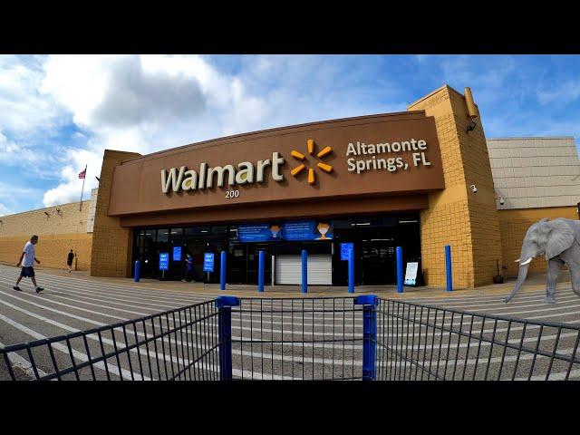 Shopping at Walmart at West Town Corners in Altamonte Springs, Florida - Store 1374