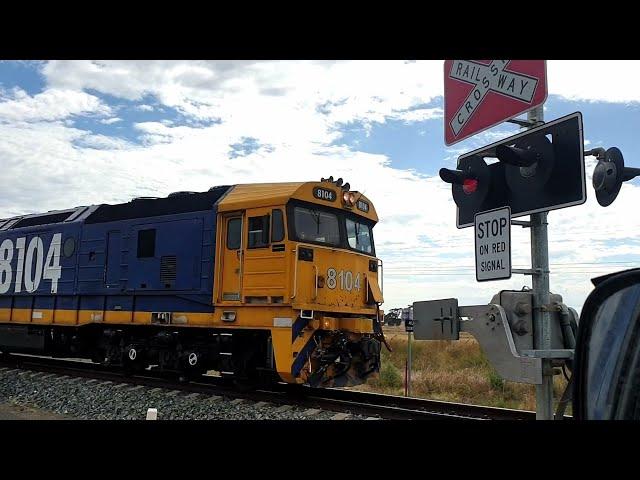 Train Crossing Signal Bell Sound and Train Horn Toot Sound - Sound Effects with video