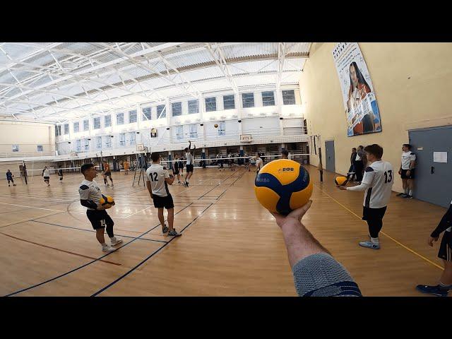 VOLLEYBALL FIRST PERSON FULL MATCH | Championship | Best Game | «Dream Team» VS «Etalon-2» #5