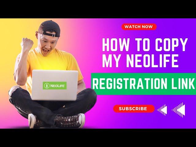 How to Copy NeoLife Registration Link From Website Back Office #gnldneolifestartup #olaitanfadipe