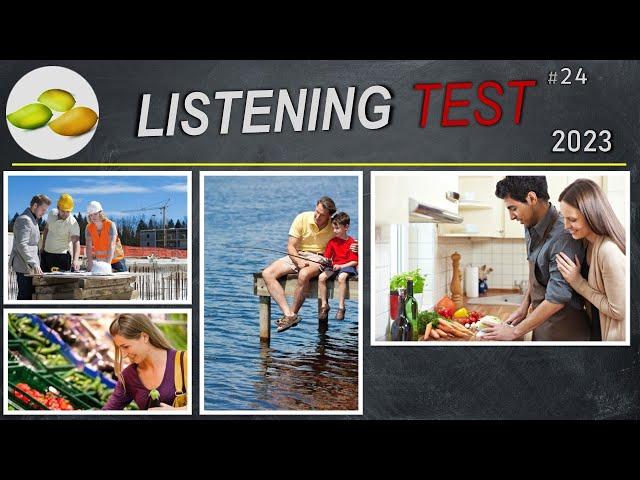 TOEIC Listening Test 24. TOEIC Asia set. Korea examination 2023