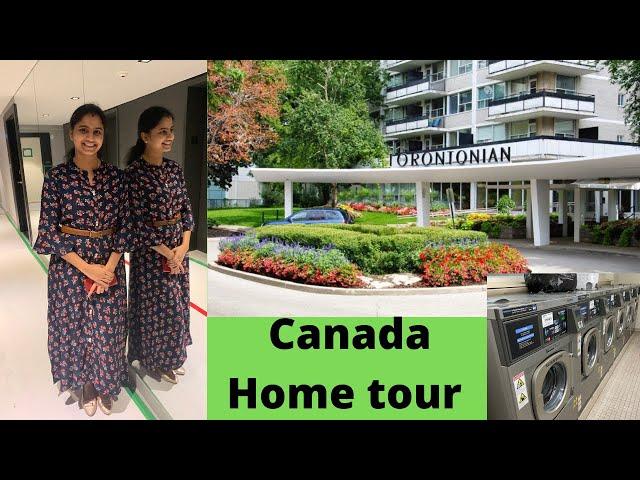 கனடாவில் வீட்டை சுற்றிப்பார்க்கலாம் | My Home Tour In Canada | Apartment Tour