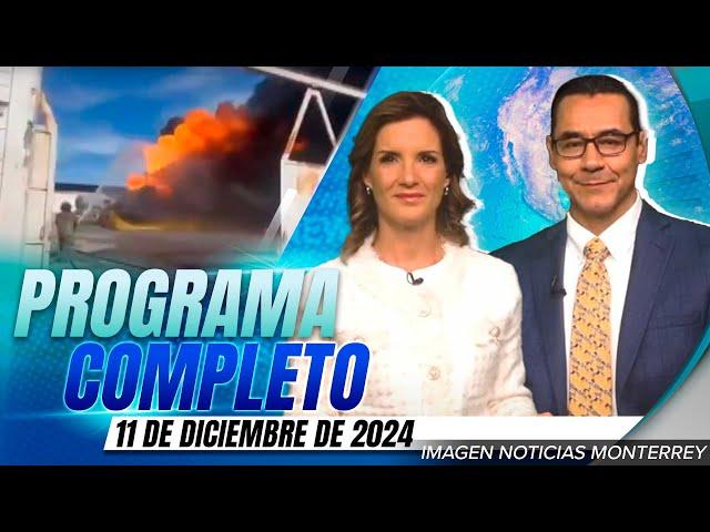 Noticias MTY con Gerardo Burgoa y Marymar Pando | Programa Completo 11 de diciembre de 2024