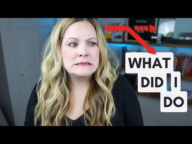 Oops... My YouTube Channel Pivot Problem