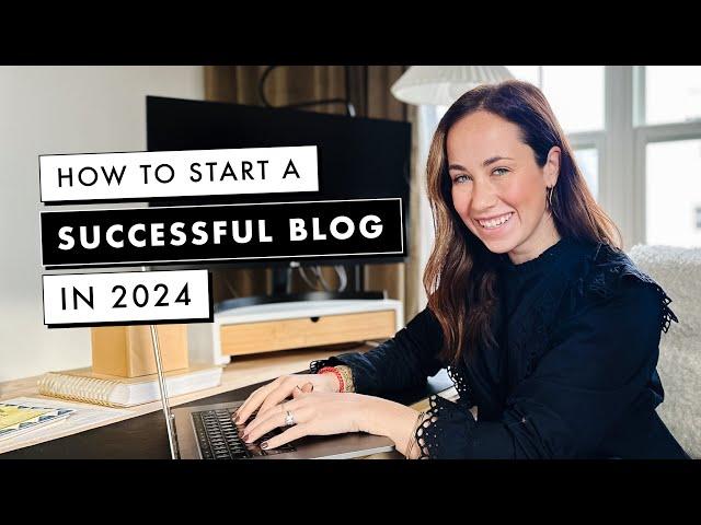 How to Start a Blog in 2024 | By Sophia Lee