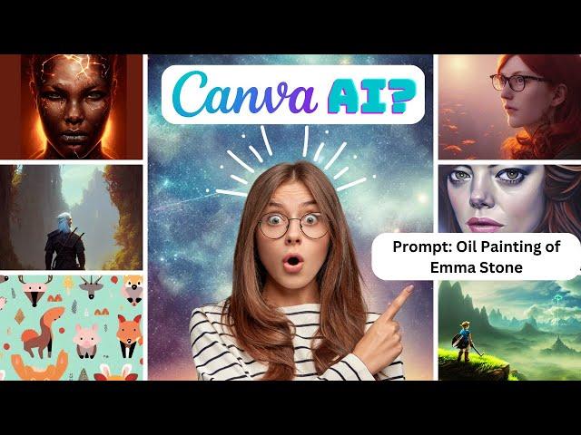 Canva AI Text to Image Generator FREE Amazing Images!