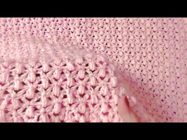 Crochet Baby Blanket YOU will love it. It''s only a ONE ROW REPEAT YES it is !