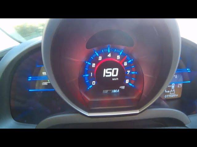 Honda CR-Z 1.5 124 HP 0-100 km/h acceleration