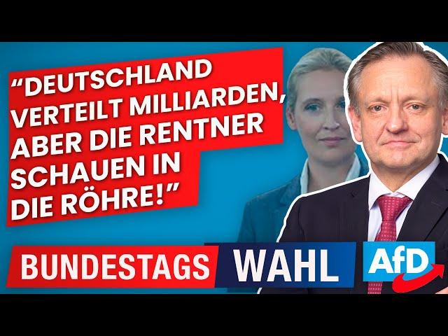 Rente: Das plant die AfD - Interview mit AfD-Mitgründer Kay Gottschalk