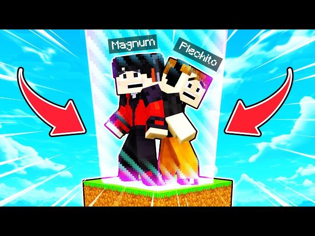 SKYBLOCK pero LA BARRERA CRECE !!  | El Magnum y @Plech