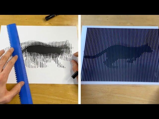 Artist Creates Impressive Optical Illusions