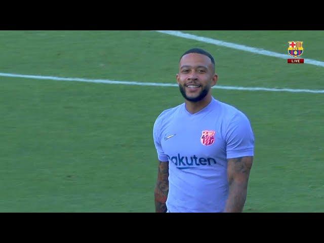 Memphis Depay Barcelona Debut (24/07/2021)