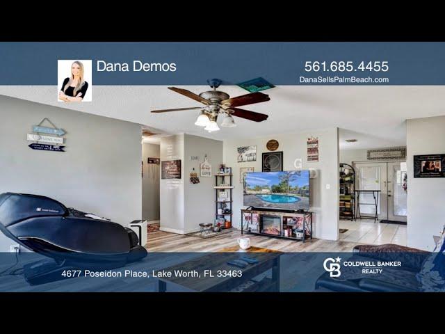 Dana Demos Realtor, Coldwell Banker- 4677 Poseidon Place, Lake Worth, FL