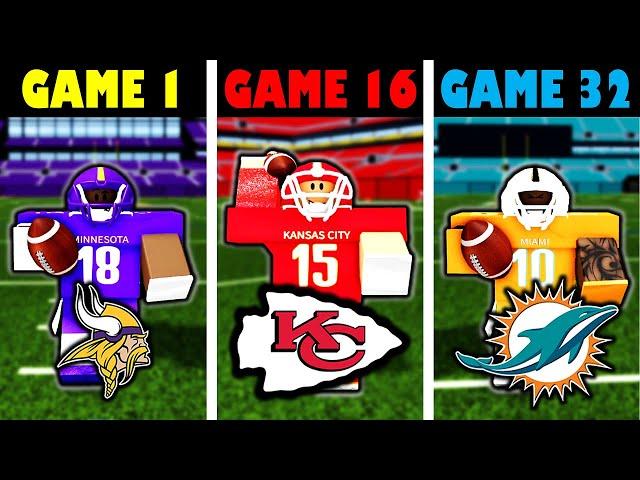 Winning a Game with ALL 32 NFL TEAMS in Football Fusion!