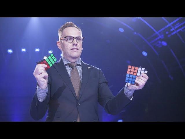 Rune Carlsen med fortryllende Rubiks kube-opptreden (Norske talenter 2018)