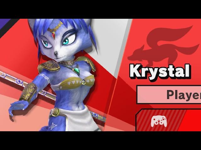 Someone created a COMPLETELY NEW CHARACTER for Smash Ultimate - Krystal