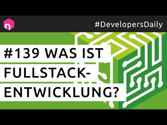 Was ist Fullstack-Entwicklung? // deutsch