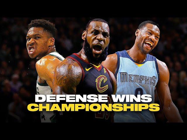 NBA "Defense Wins Championships" Playoff Moments 