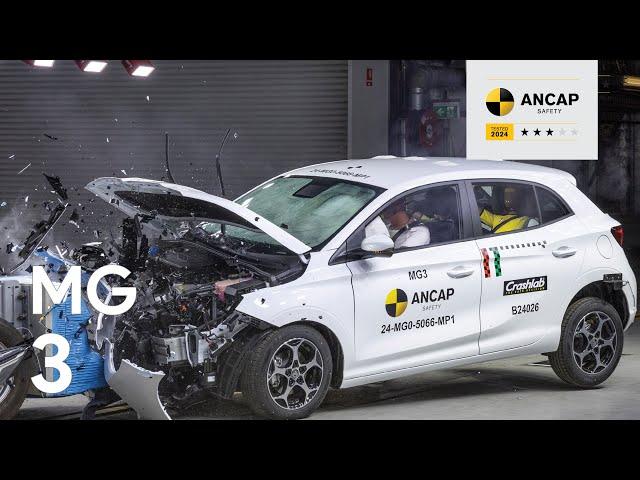 ANCAP SAFETY testing MG 3