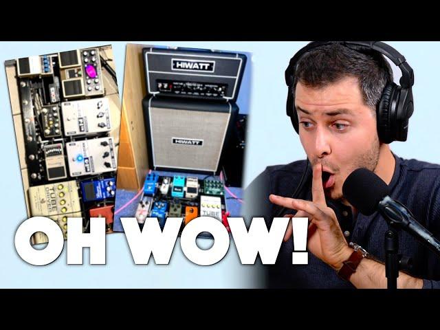 Reacting To YOUR Pedalboards (OVER 40 RIG!)