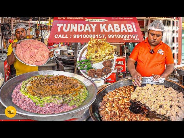 Most Viral Lucknow Wale Mutton Galouti Kebab Making In Delhi Rs. 120/- Only l Delhi Street Food