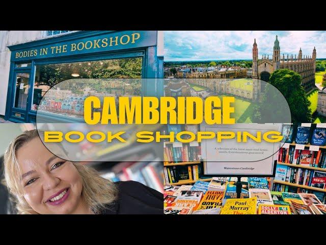 Visit the Best Cambridge Book Shops with Me