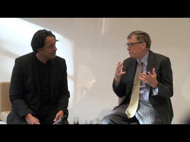 face time BERLIN: Bill Gates & Cherno Jobatey