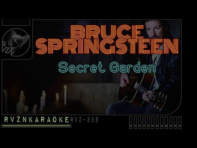 BRUCE SPRINGSTEEN - "Secret Garden" Karaoke