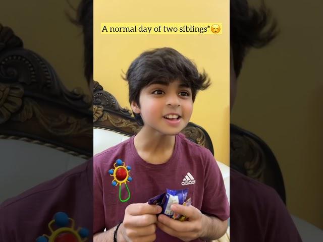 A normal day of two siblings️ | Raj Grover | #shorts