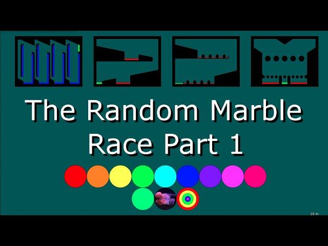 The Random Marble Race Part 1