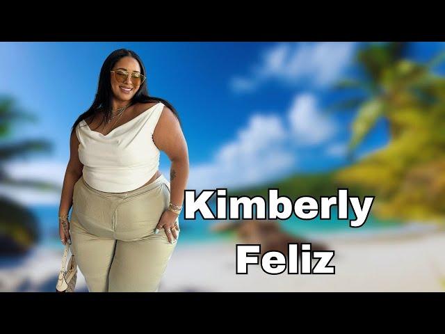 Kimberly Feliz - Curvy Model - Wiki , Bio, Fashion And Body Positivity