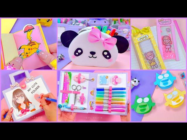 DIY - SÜSSE BRIEFPAPIER IDEEN – PANDA FEDERMÄPPCHEN, PIKACHU LESEZEICHEN, ORDNER ORGANIZER ...