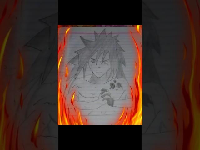 Madara pencil art. #shorts #shortsdrawing #subscribe #madaradrawing #naruto #animeart