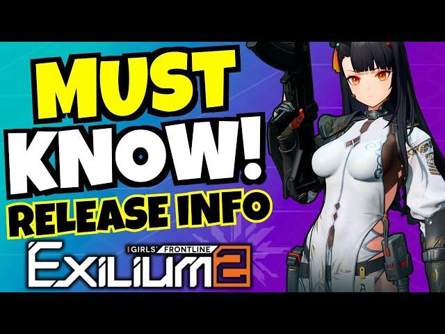 SPLIT RELEASE DATES, FREE PULLS, REROLLS & MORE!!! [Girls' Frontline 2: Exilium]