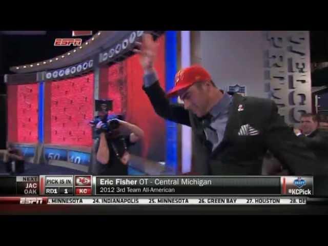 Eric Fisher Goes No. 1 in 2013 NFL Draft
