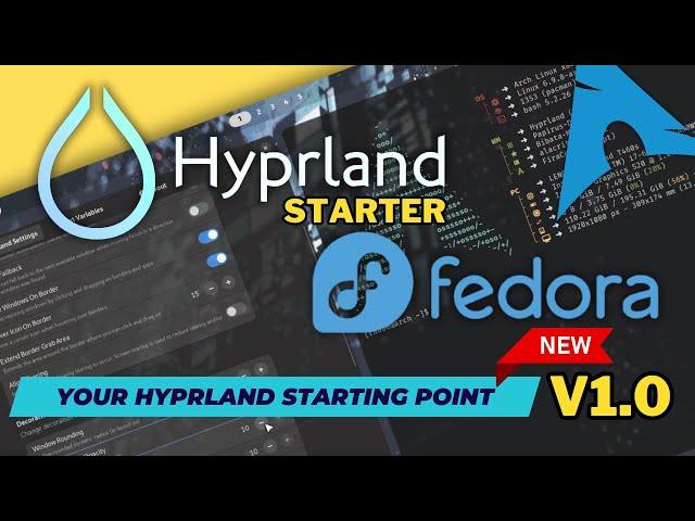 Install HYPRLAND on Fedora and Arch with the ML4W Hyprland Starter. Easy to install, ready to use.