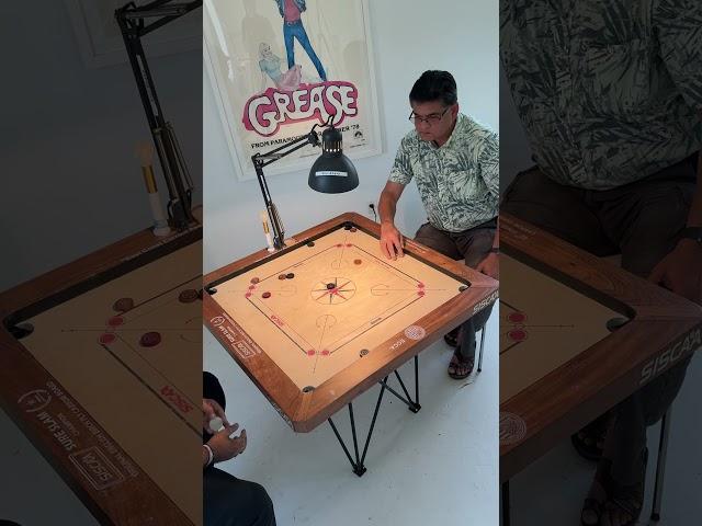 Amazing Angle's from Atul #carrom #carromking #india #billiards #indian