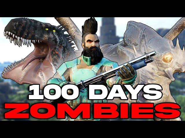 I spent 100 days in Zombies Ark... Here's what Happened